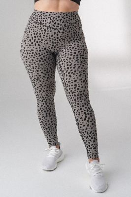 The Vitality Ascend Pant - Snow Leopard Midnight - Revitalized sold by Balance Athletica