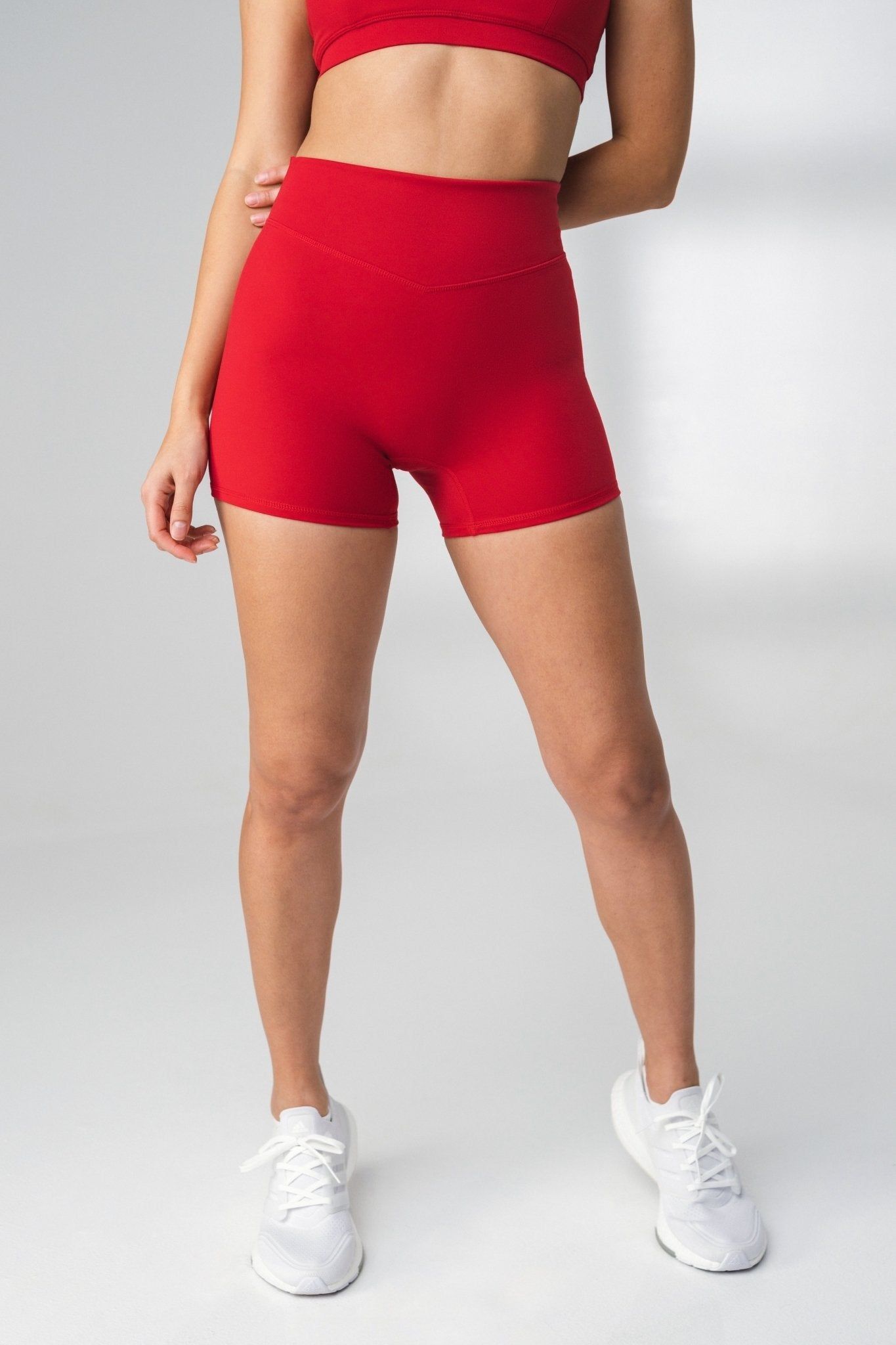 The Cloud Short - Ruby - Revitalized sold by Balance Athletica