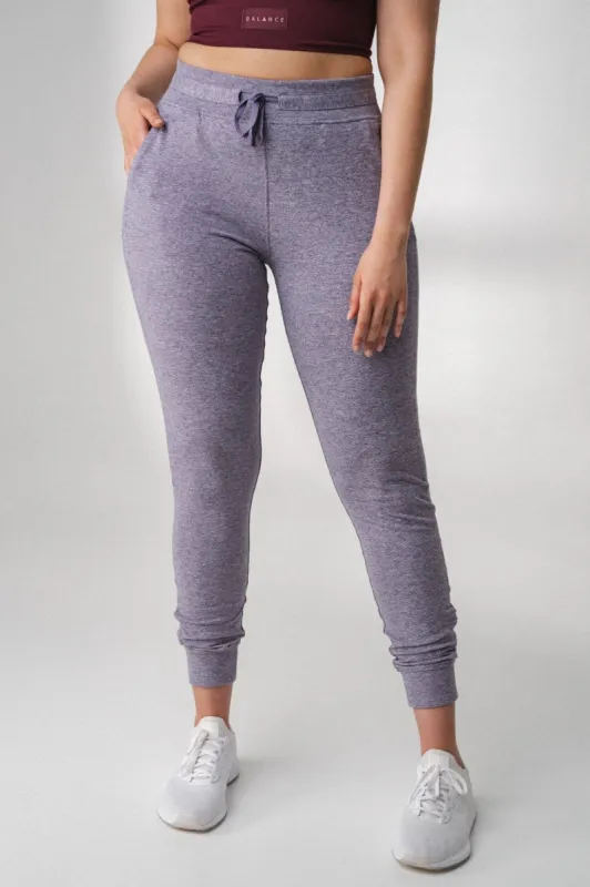 The Women's Select Jogger - Heather Canyon - Revitalized sold by Balance Athletica