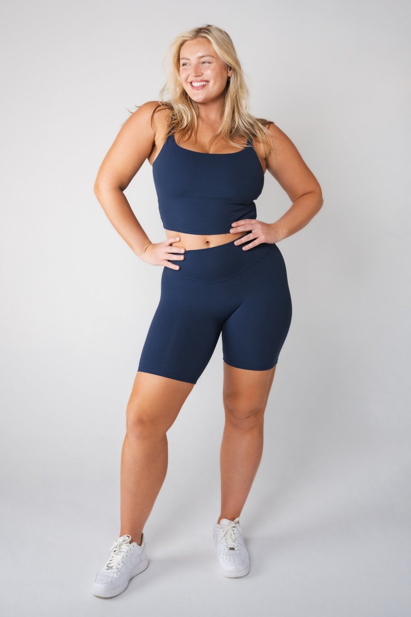 Cloud II™ Biker Short - Navy sold by Balance Athletica product image thumbnail 4