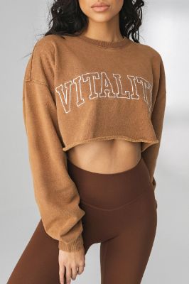 The Warm Up Crew - Nutmeg Washed - Revitalized made by Balance Athletica