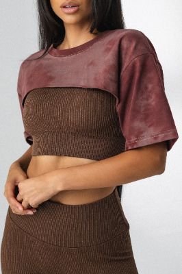 The Stella Tee - Tigers Eye - Revitalized sold by Balance Athletica