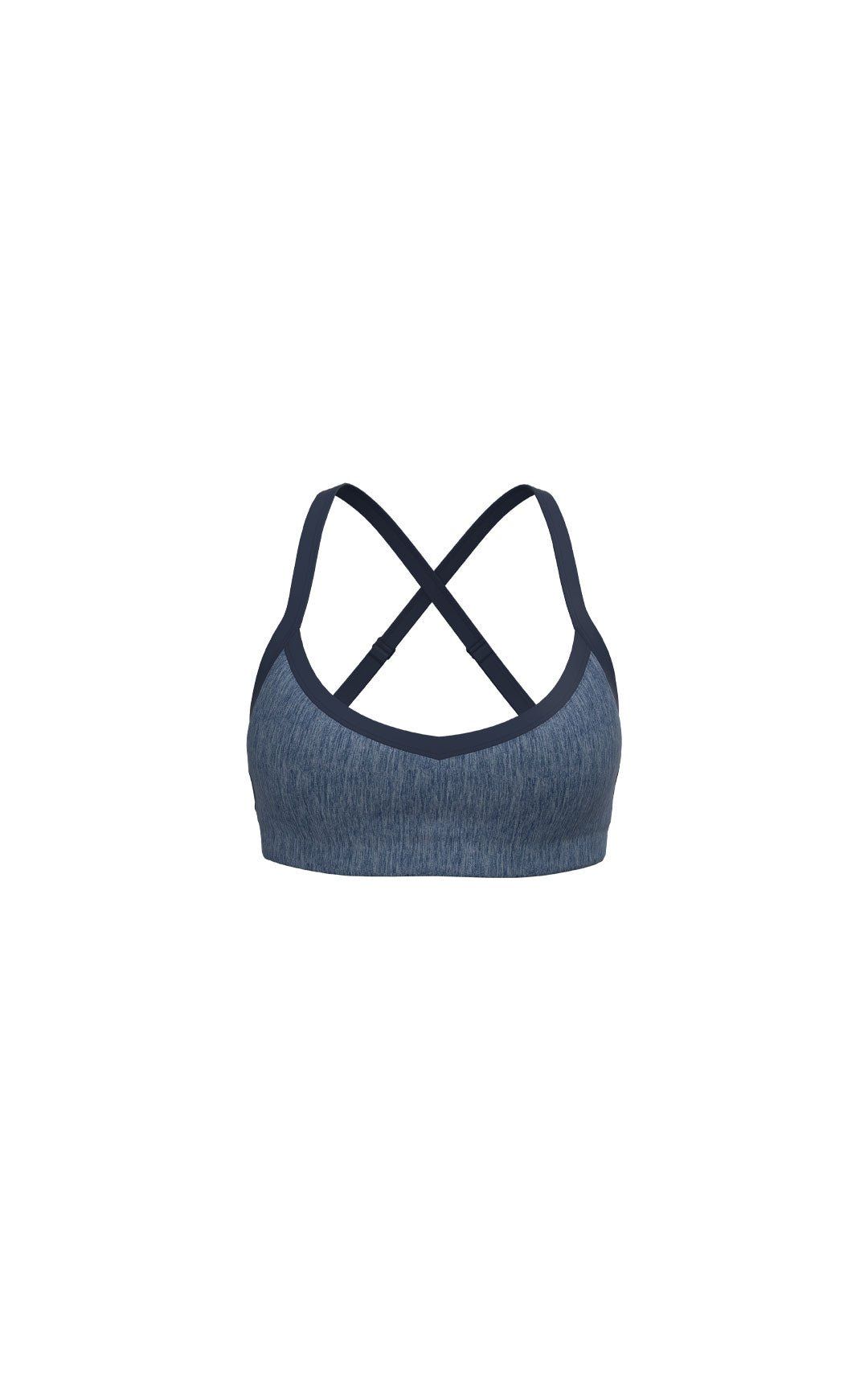 Daydream V Bra - Navy Sky - Revitalized sold by Balance Athletica product image thumbnail 2