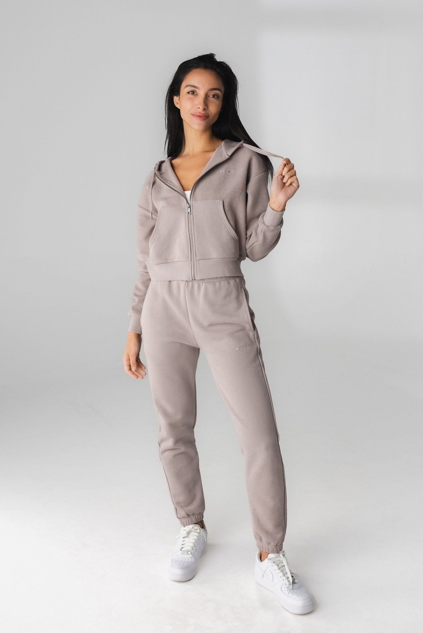 Cozy Zip - Champagne - Revitalized sold by Balance Athletica product image thumbnail 3