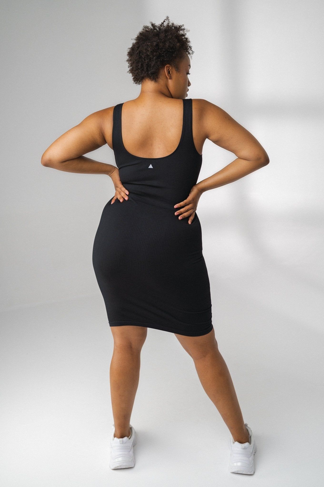 The Linear Midi Dress - Midnight - Revitalized sold by Balance Athletica product image thumbnail 3
