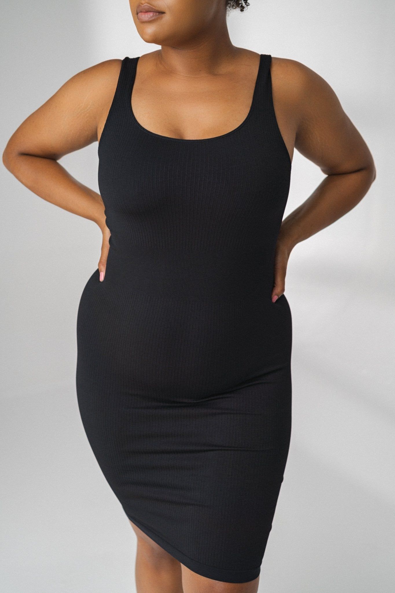The Linear Midi Dress - Midnight - Revitalized sold by Balance Athletica product image thumbnail 4