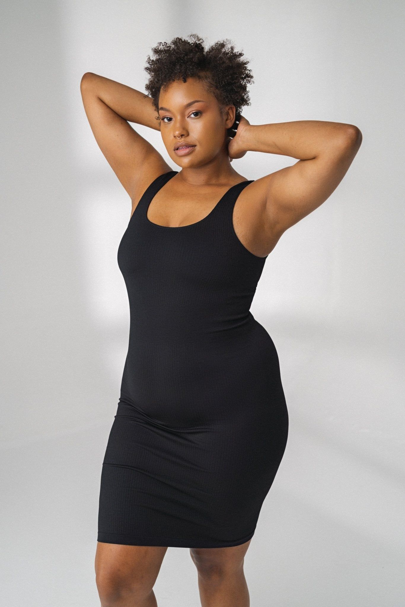 The Linear Midi Dress - Midnight - Revitalized sold by Balance Athletica product image thumbnail 5