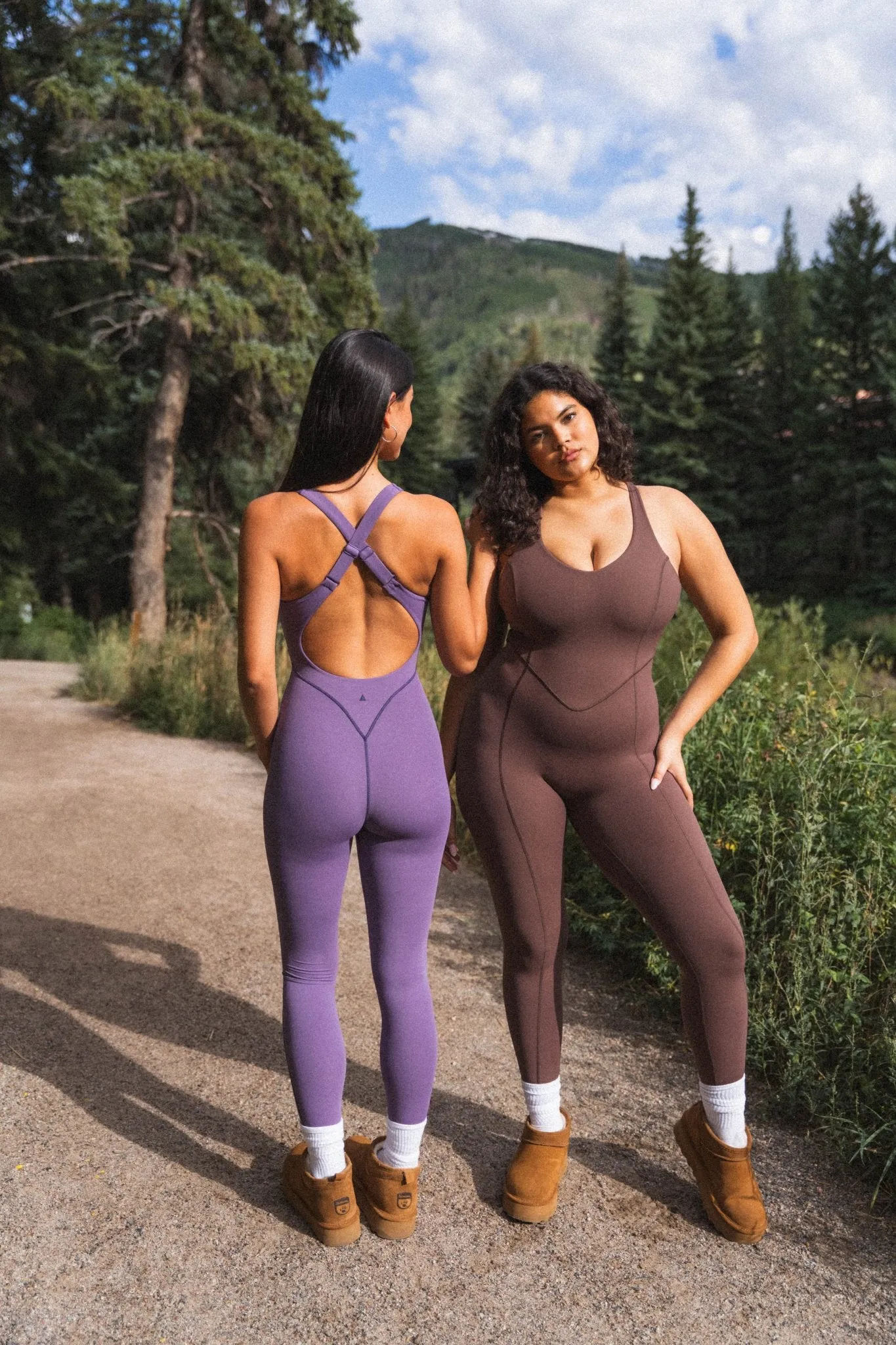Cloud II™ X Jumpsuit - Violet Contrast sold by Balance Athletica product image thumbnail 5