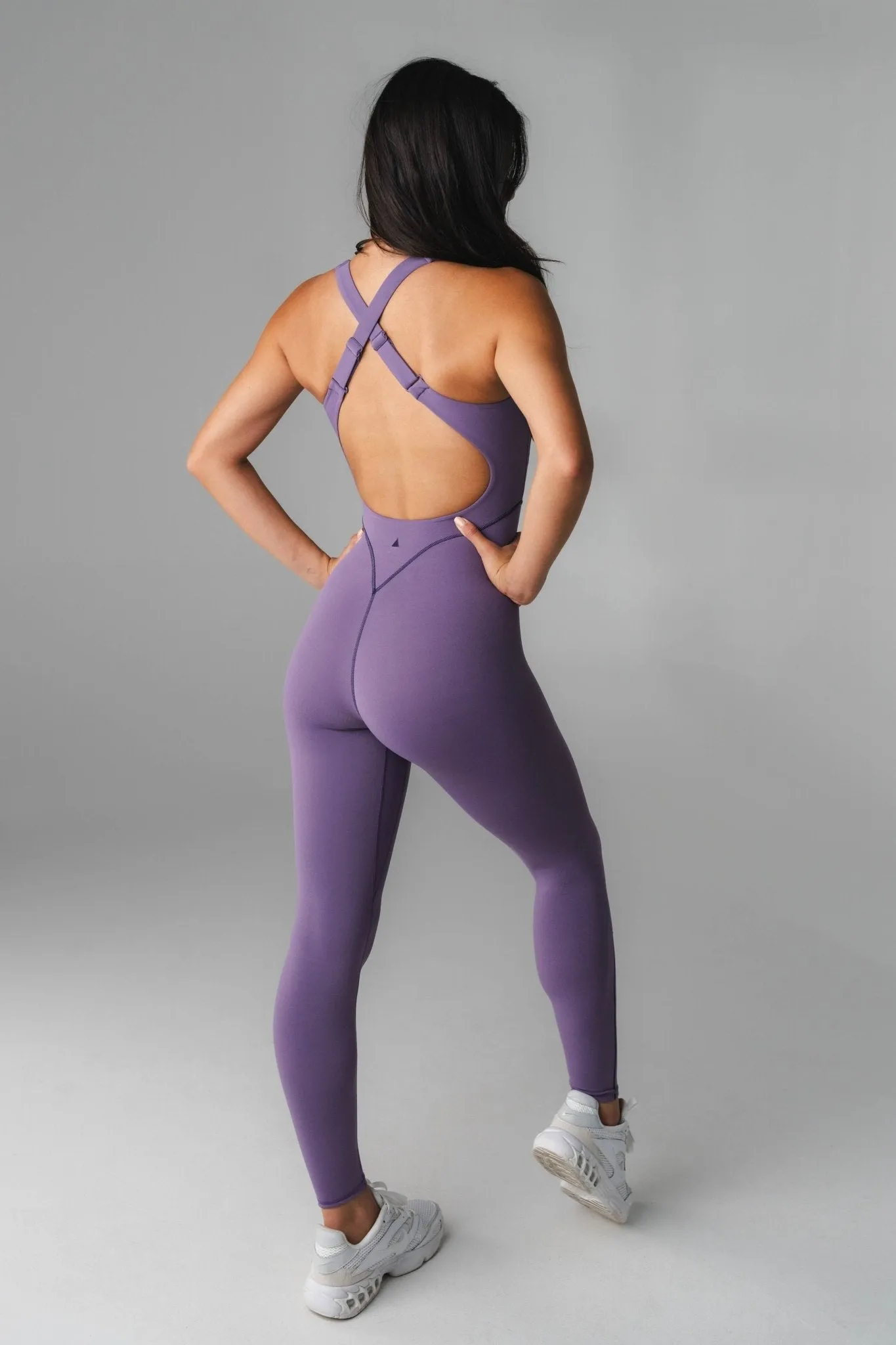 Cloud II™ X Jumpsuit - Violet Contrast sold by Balance Athletica product image thumbnail 3