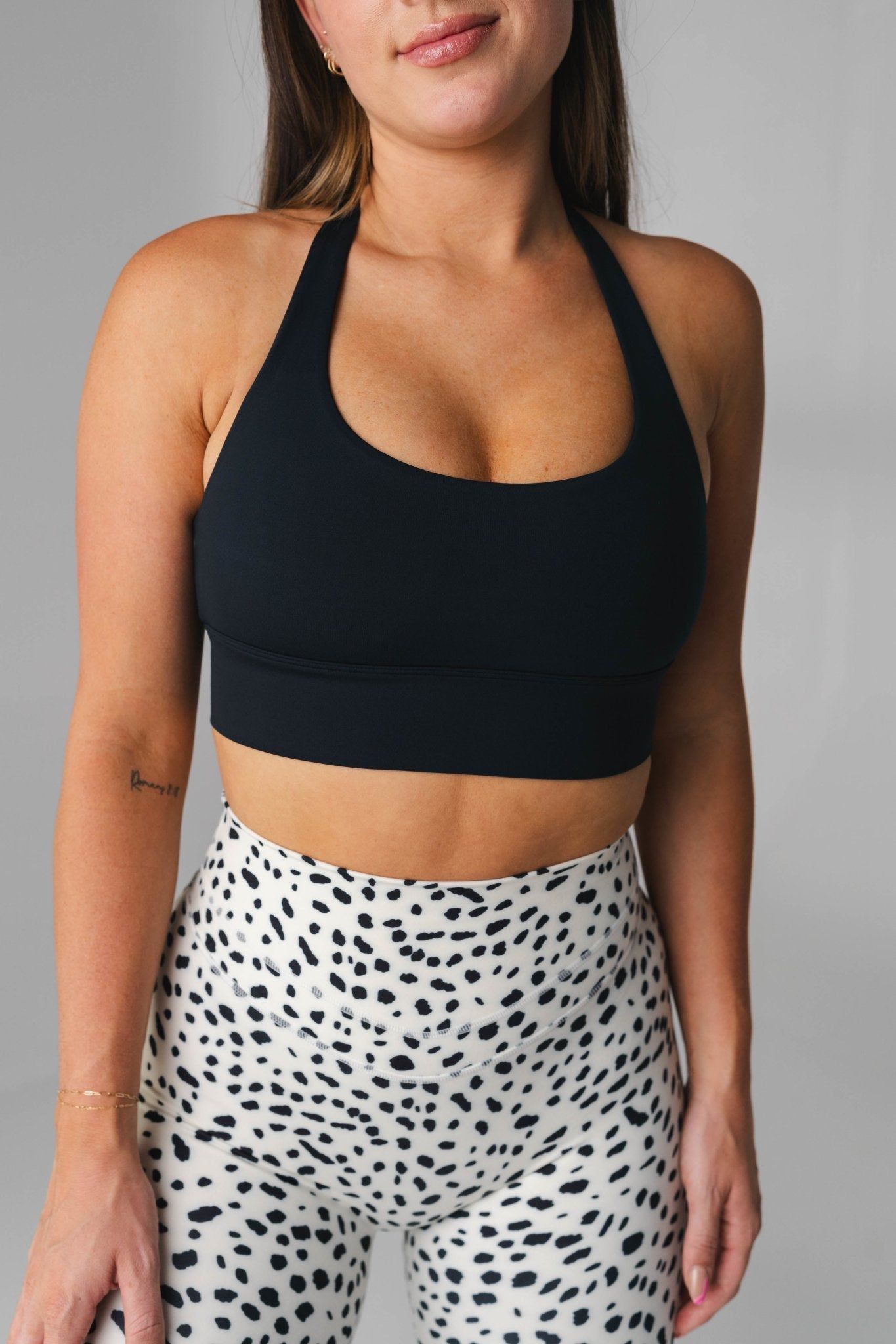 Vitality Ascend II Halter Bra - Midnight - Revitalized sold by Balance Athletica product image thumbnail 3