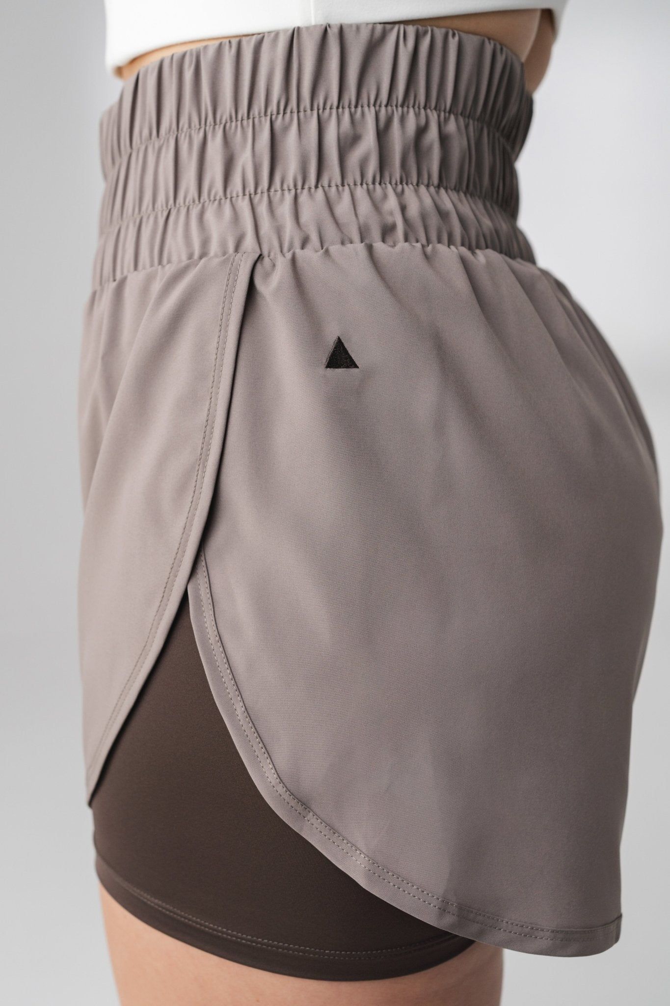 The Vista Short - Slate - Logo V2 - Revitalized sold by Balance Athletica product image thumbnail 2