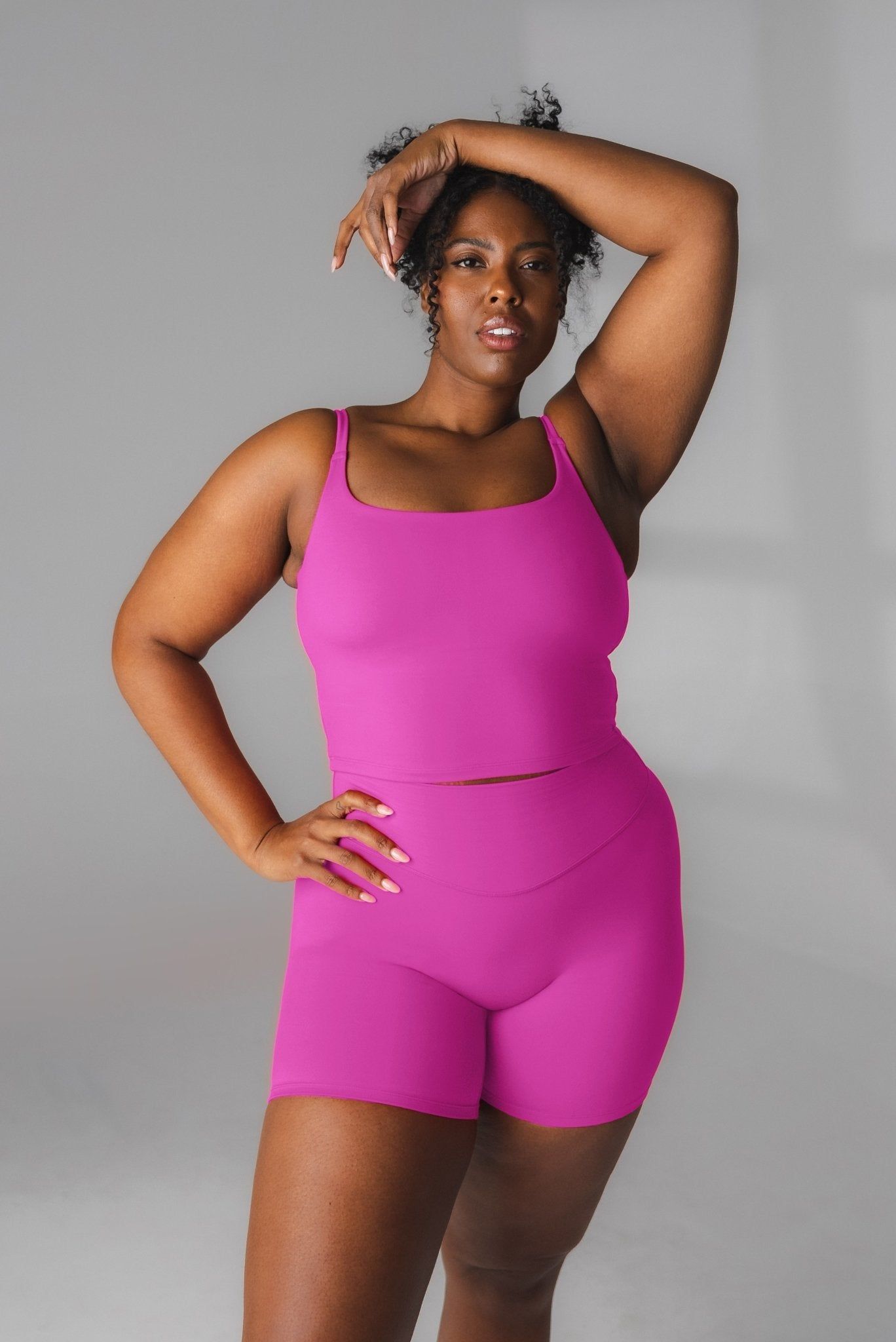 Cloud II™ Scoop Tank - Fuchsia - Revitalized sold by Balance Athletica