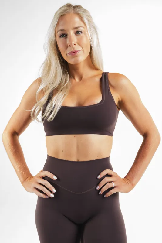 Cloud II™ U Bra - Espresso sold by Balance Athletica