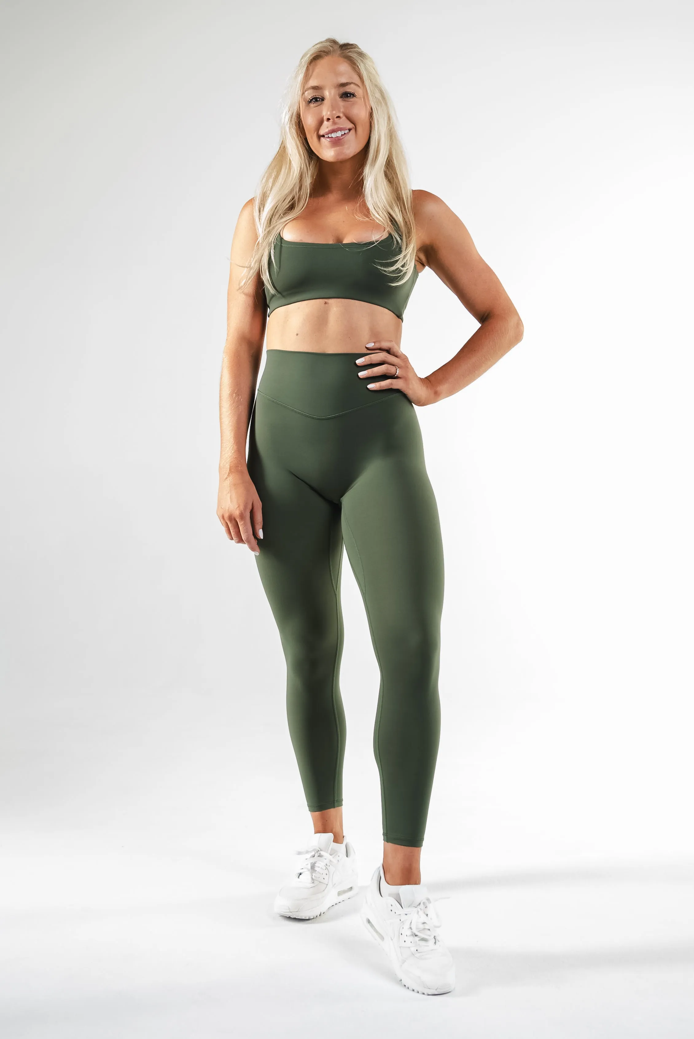 Cloud II™ U Bra - Olive sold by Balance Athletica product image thumbnail 5