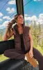 Vitality Convertible Puffer - Cocoa sold by Balance Athletica