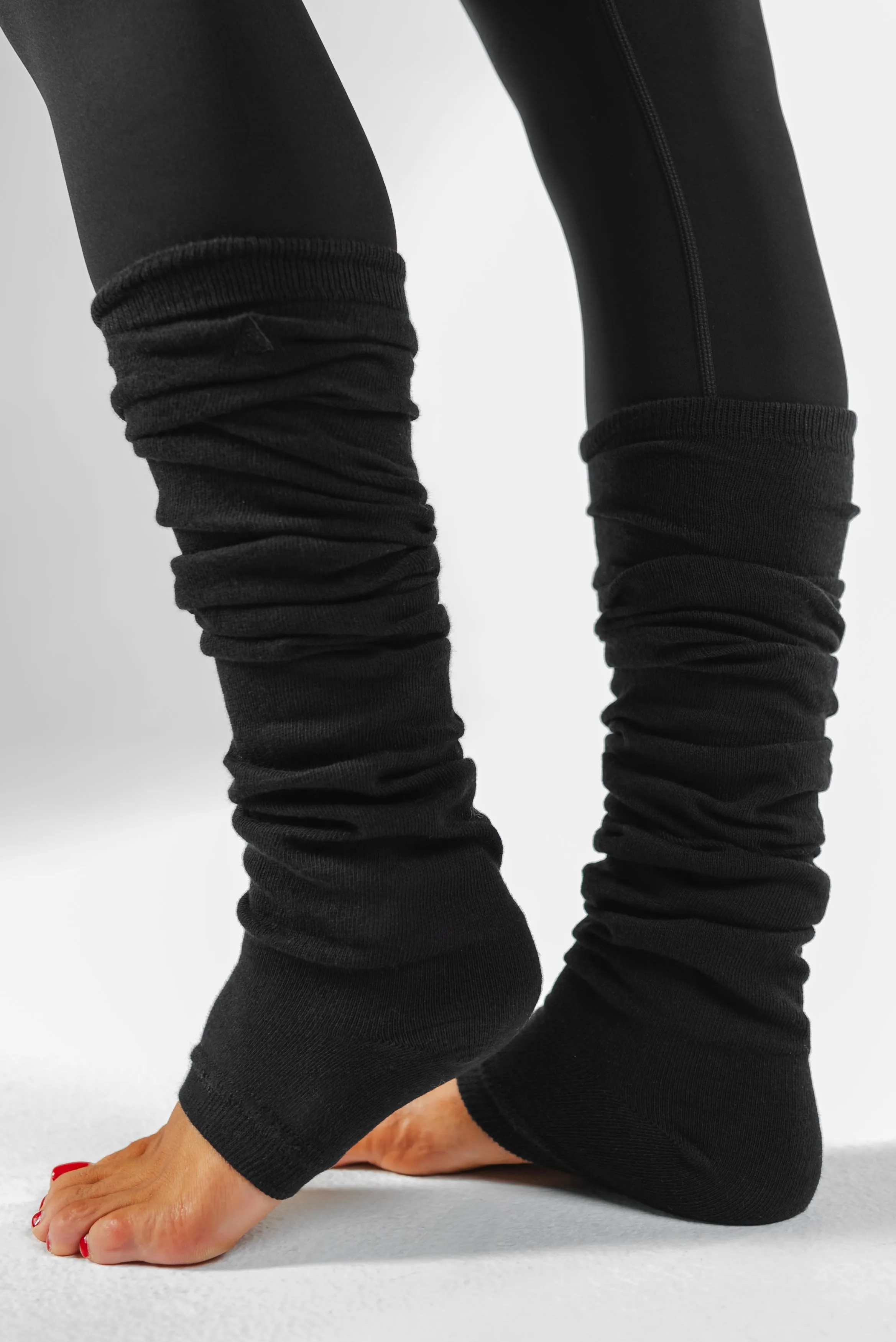 Sporty Leg Warmers - Midnight sold by Balance Athletica