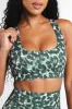 Vitality Pulse® Core Bra+ - Olive Feline sold by Balance Athletica