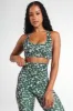 Vitality Pulse® Core Bra+ - Olive Feline sold by Balance Athletica