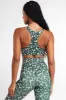 Vitality Pulse® Core Bra+ - Olive Feline sold by Balance Athletica
