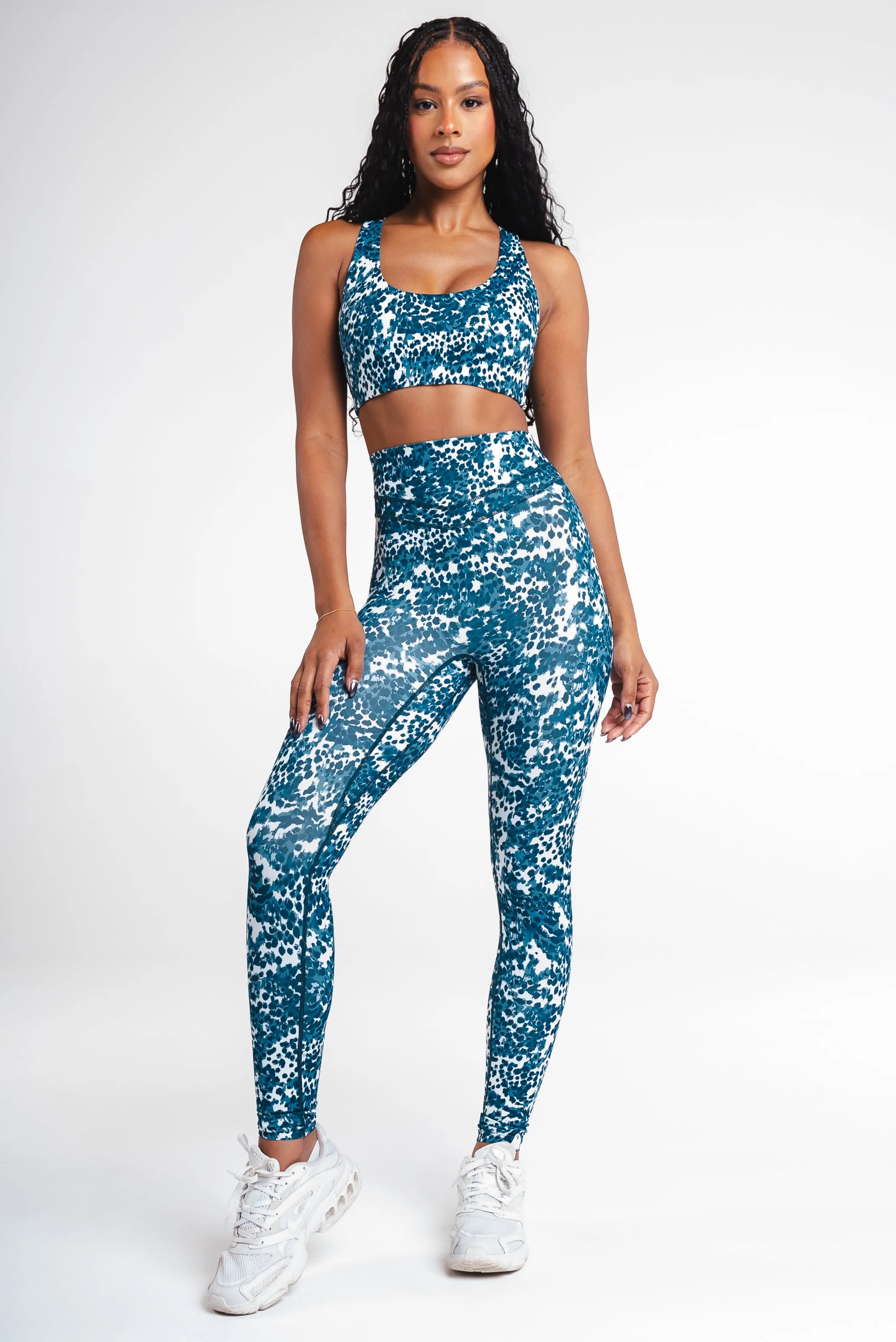 Vitality Pulse® Core Bra+ - Marine Feline sold by Balance Athletica product image thumbnail 4