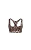 Vitality Pulse® Core Bra+ - Espresso Feline sold by Balance Athletica