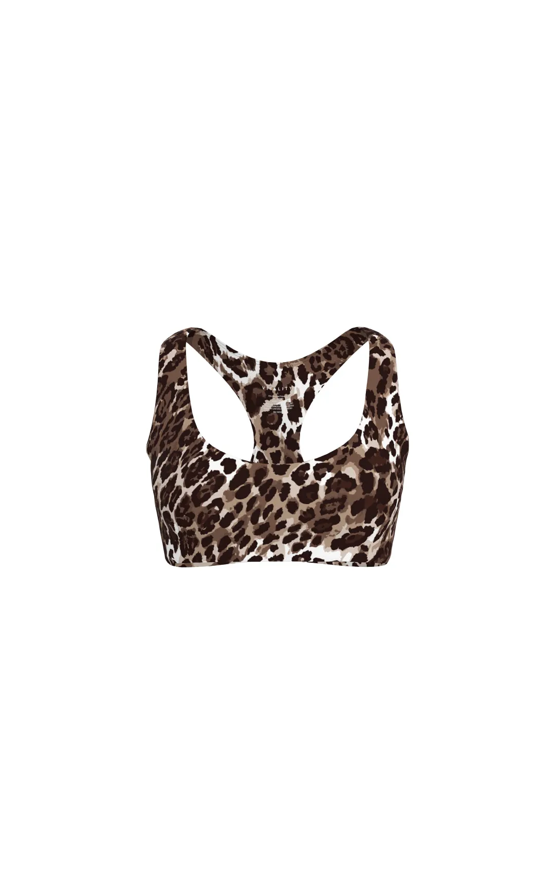 Vitality Pulse® Core Bra - Espresso Feline sold by Balance Athletica product image thumbnail 2