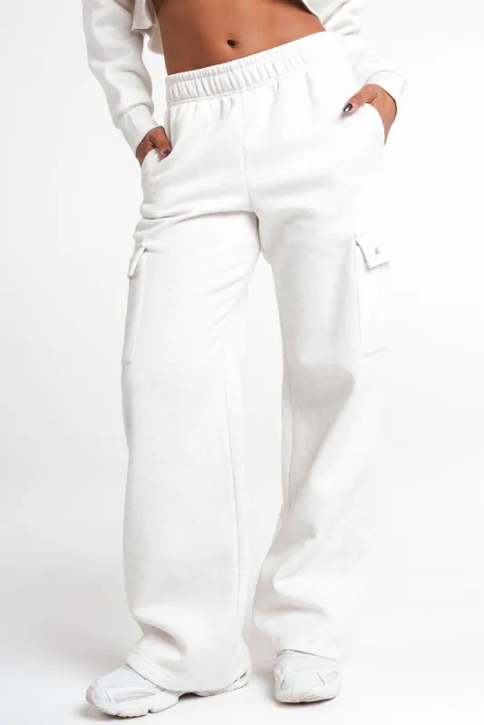 Vitality Cozy® Cargo Trouser - Oat Marl made by Vitality