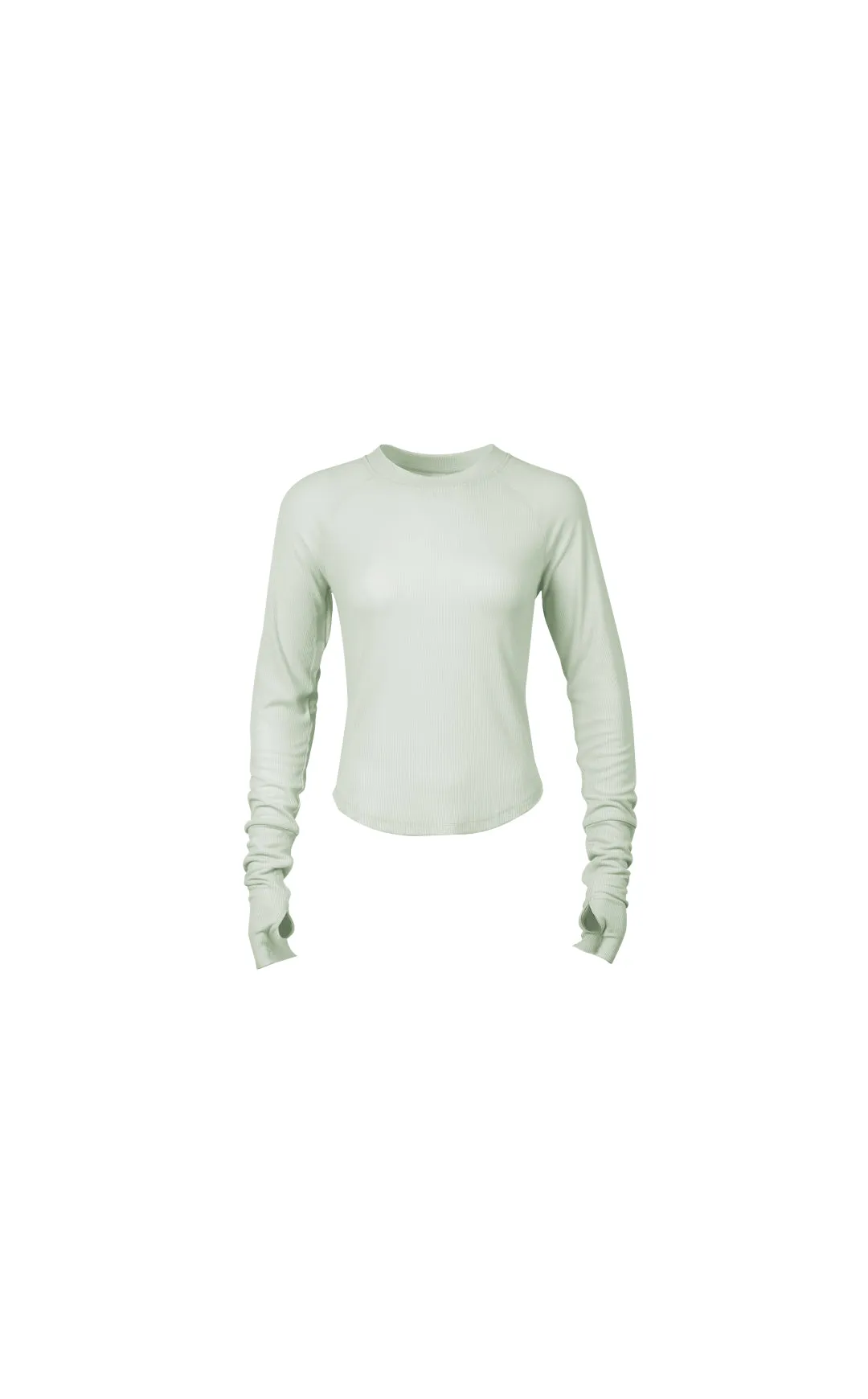 Vitality Easy Rib Top - Pistachio sold by Balance Athletica product image thumbnail 2