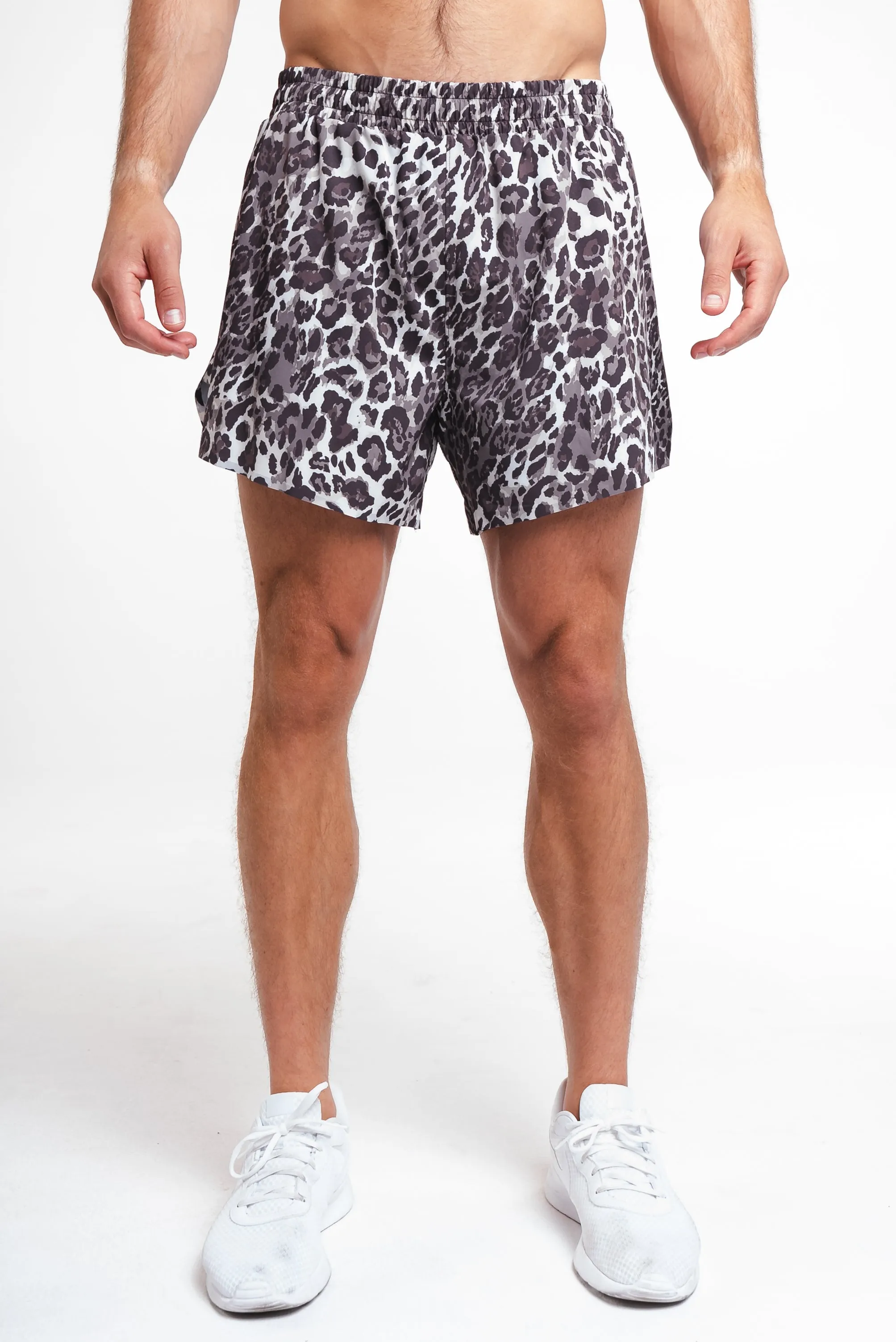 Vitality Prime® Sport Short 5" - Espresso Feline sold by Balance Athletica product image thumbnail 3