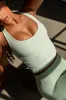 Cloud II™ Lace Up Tank - Sage sold by Balance Athletica