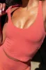 Cloud II™ Lace Up Tank - Paprika sold by Balance Athletica