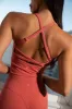 Cloud II™ Lace Up Tank - Paprika sold by Balance Athletica