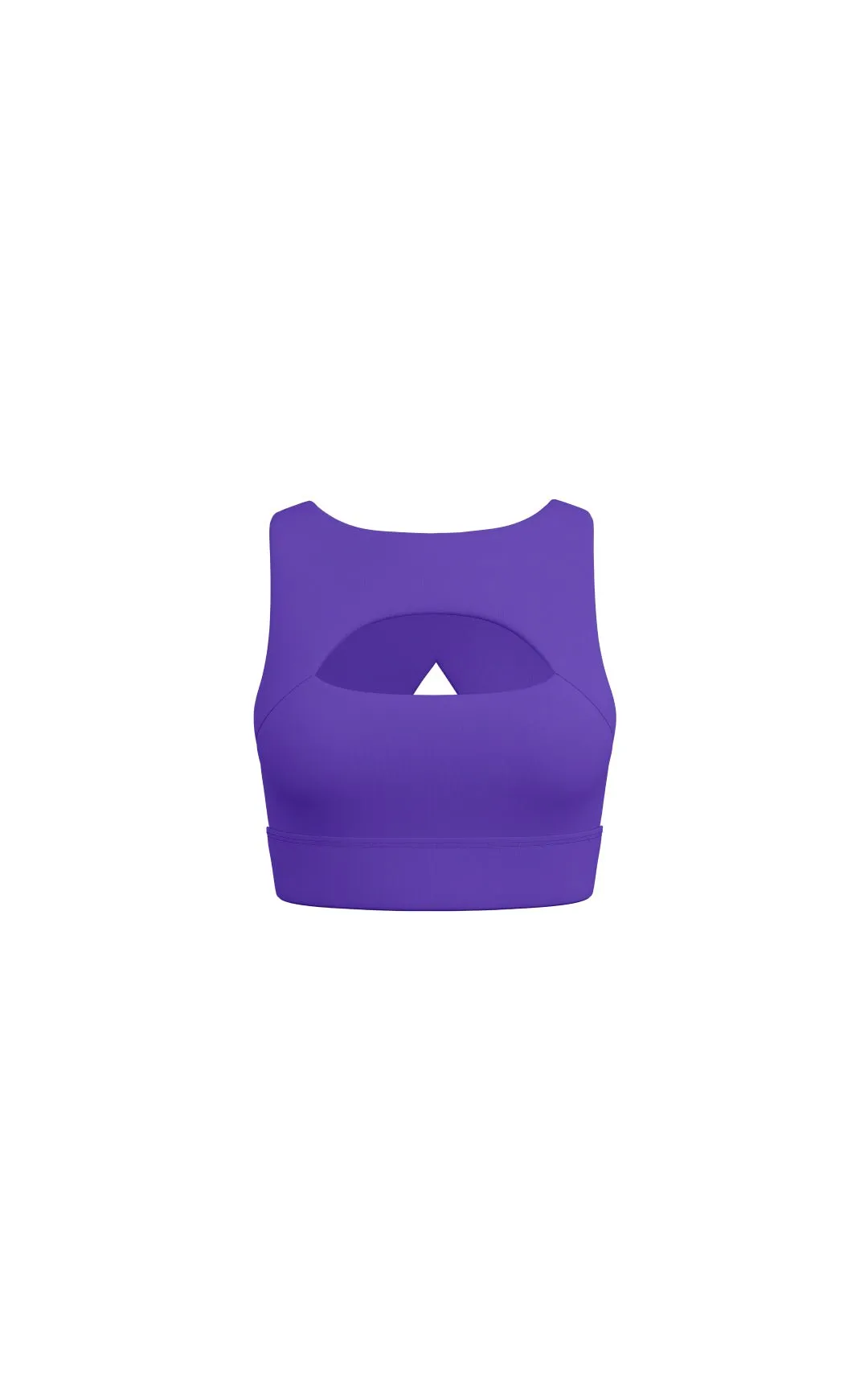 Vitality Pulse® Keyhole Longline - Neon Lilac sold by Balance Athletica product image thumbnail 2