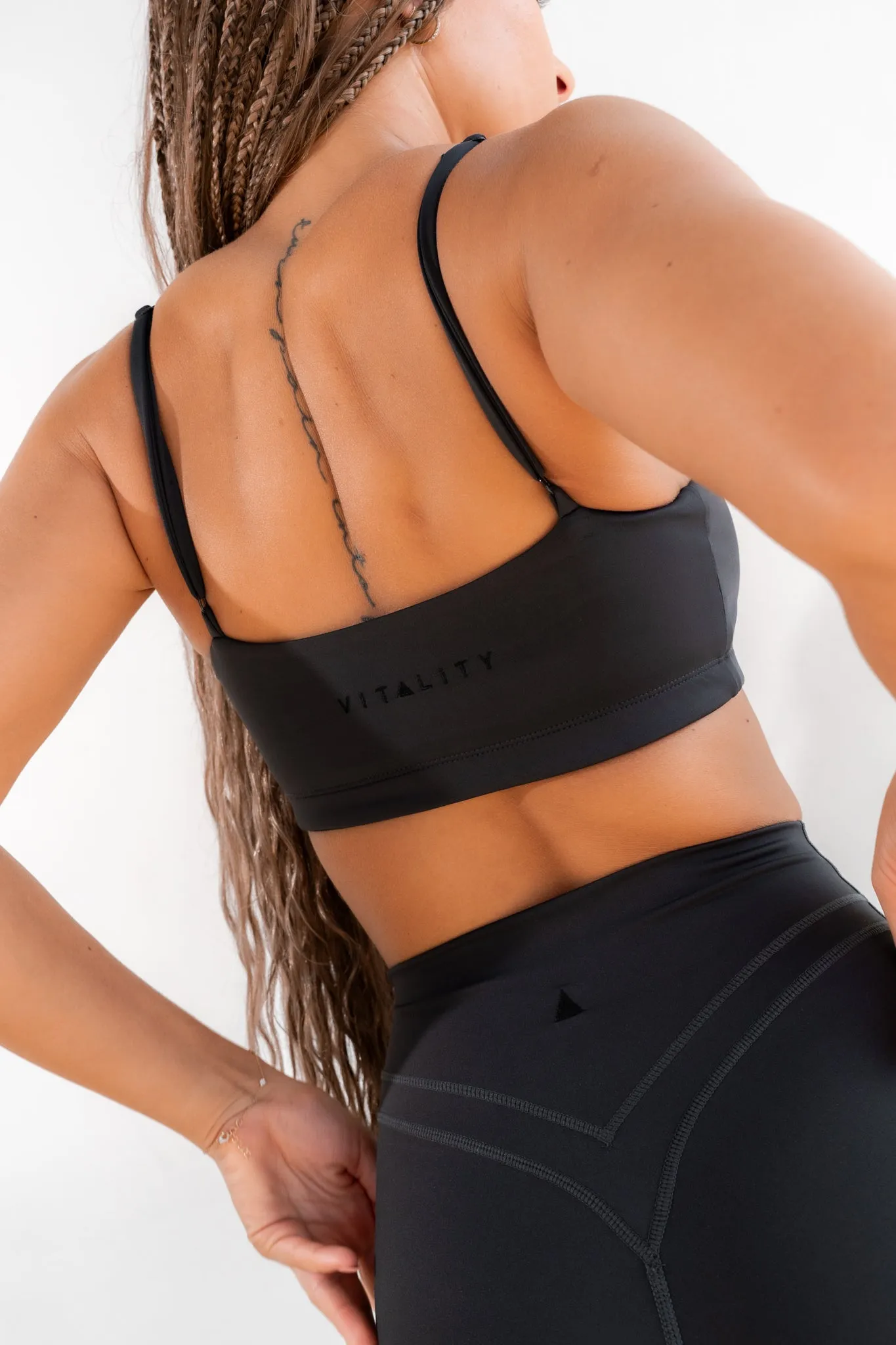 Vitality Pulse® Bandeau Bra - Midnight Washed sold by Balance Athletica product image thumbnail 4