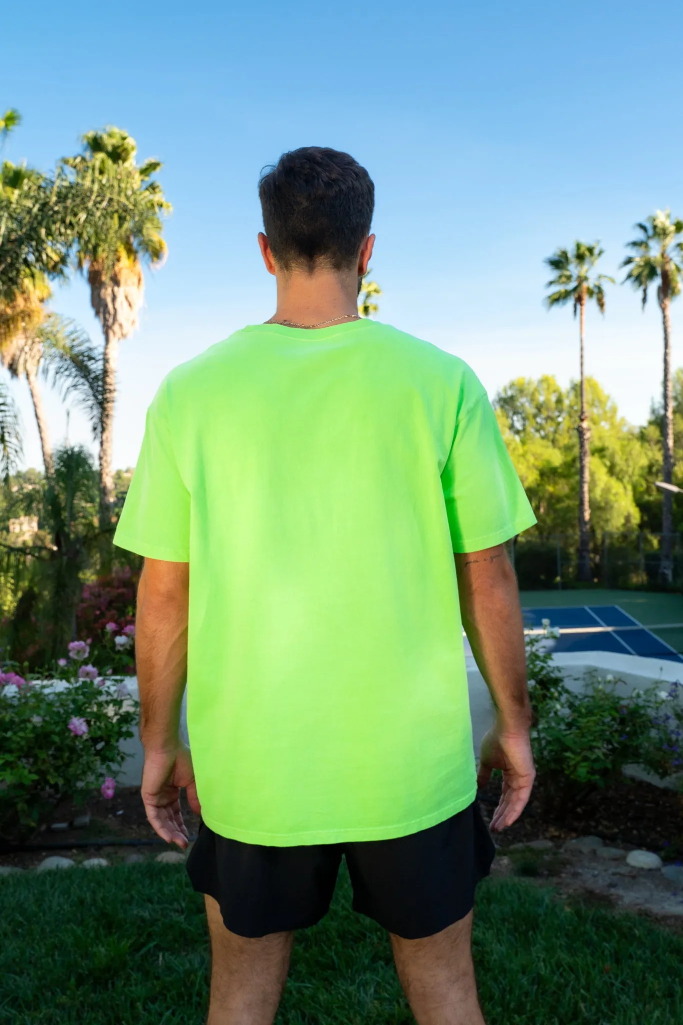 Vitality Retro® Uni Tee - Neon Green sold by Balance Athletica product image thumbnail 4