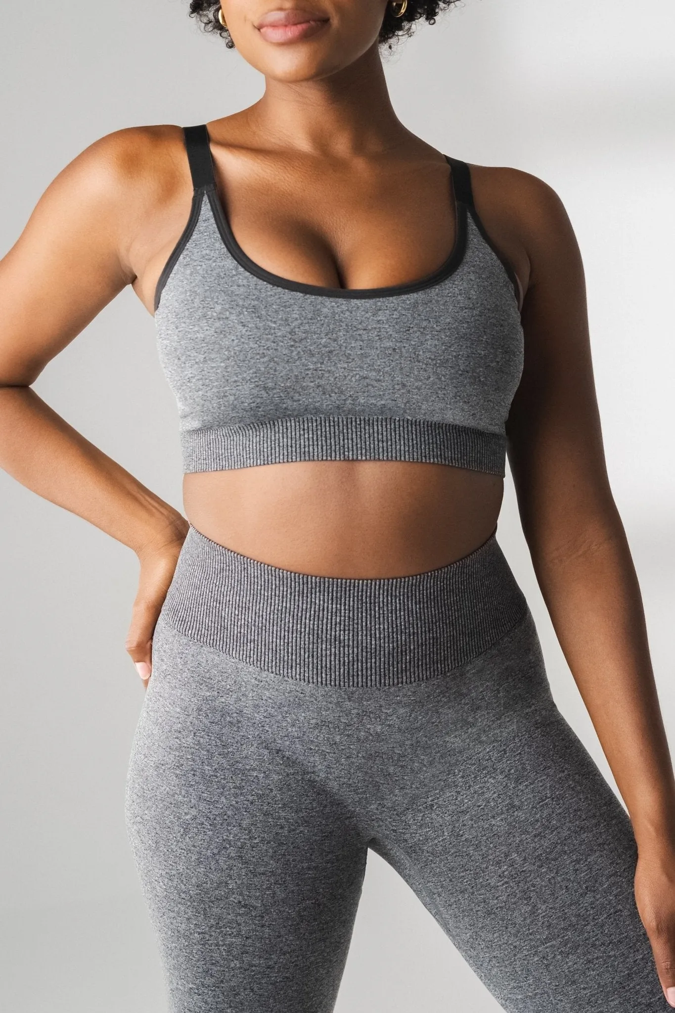 Vitality Formation Scoop Bra - Midnight Heather sold by Balance Athletica product image thumbnail 3