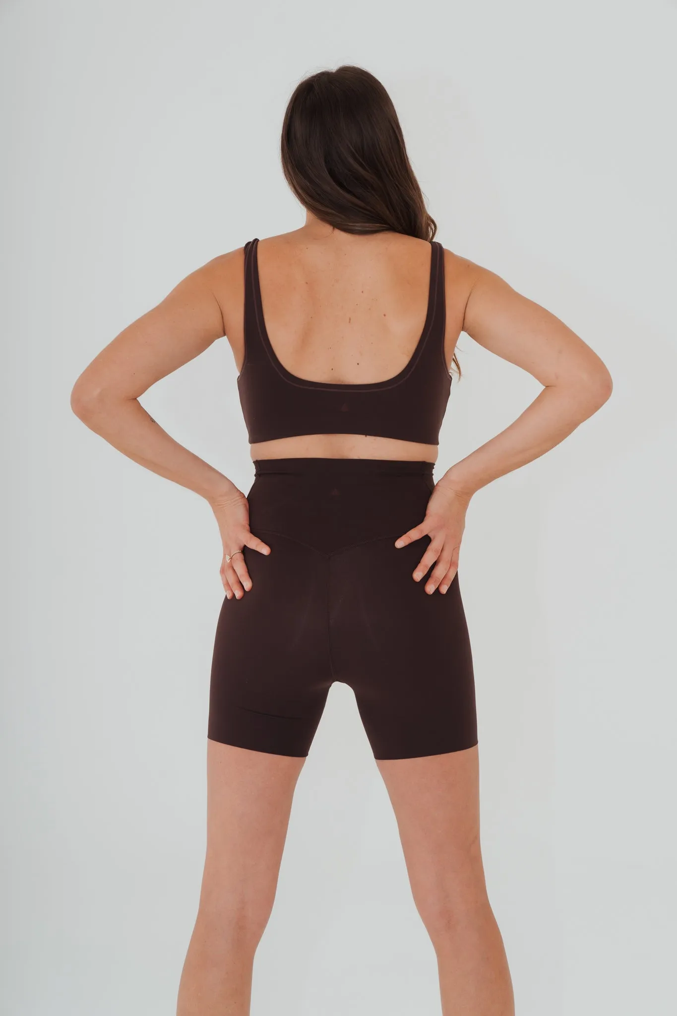 Cloud II™ Maternity Volley Short - Espresso sold by Balance Athletica product image thumbnail 3