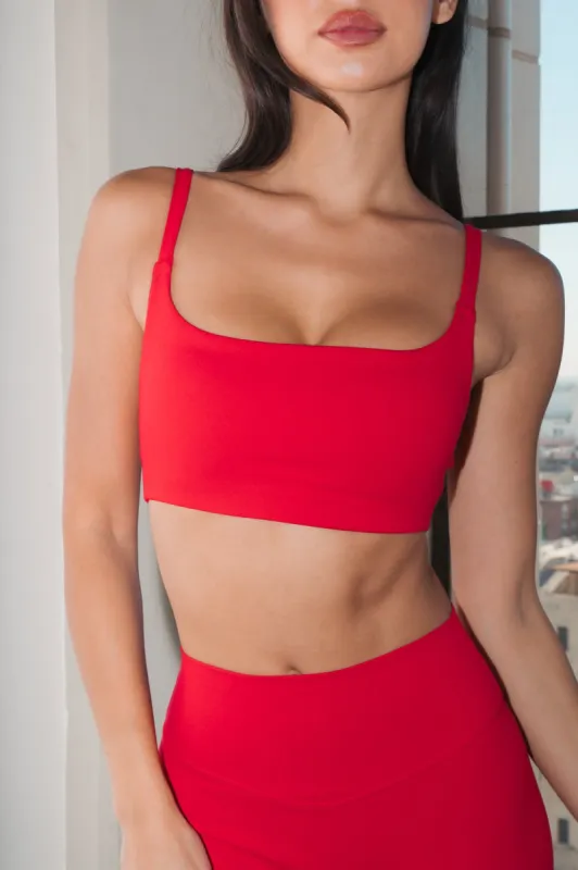 Cloud II™ Scoop Bra - Cherry sold by Balance Athletica