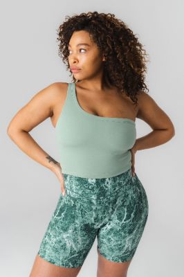 Cloud II™ Asym Tank - Eucalyptus - Revitalized sold by Balance Athletica