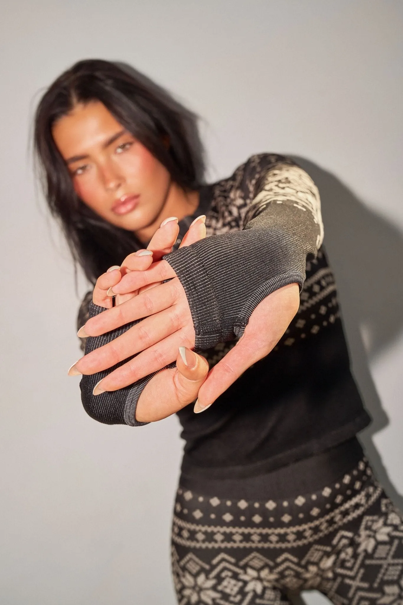 Vitality BaseLayer Henley Top - Apres Ski sold by Balance Athletica product image thumbnail 4