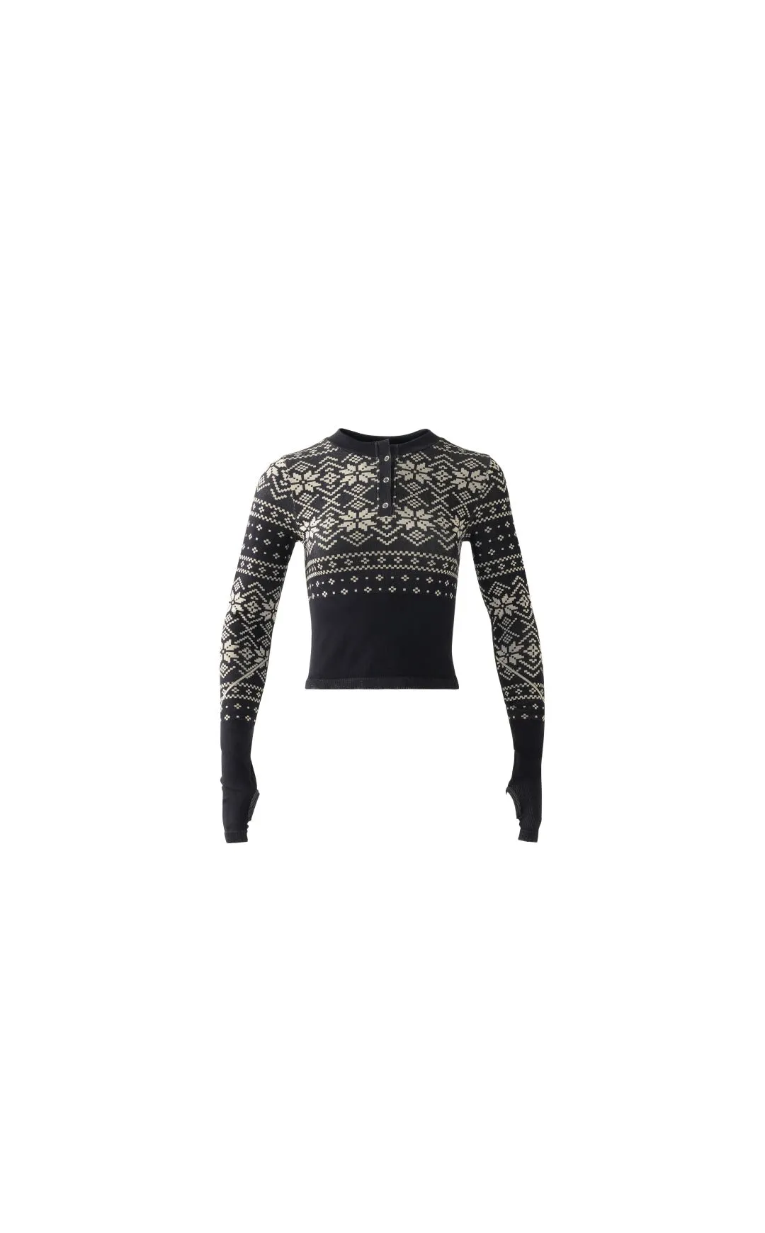 Vitality BaseLayer Henley Top - Apres Ski sold by Balance Athletica product image thumbnail 2