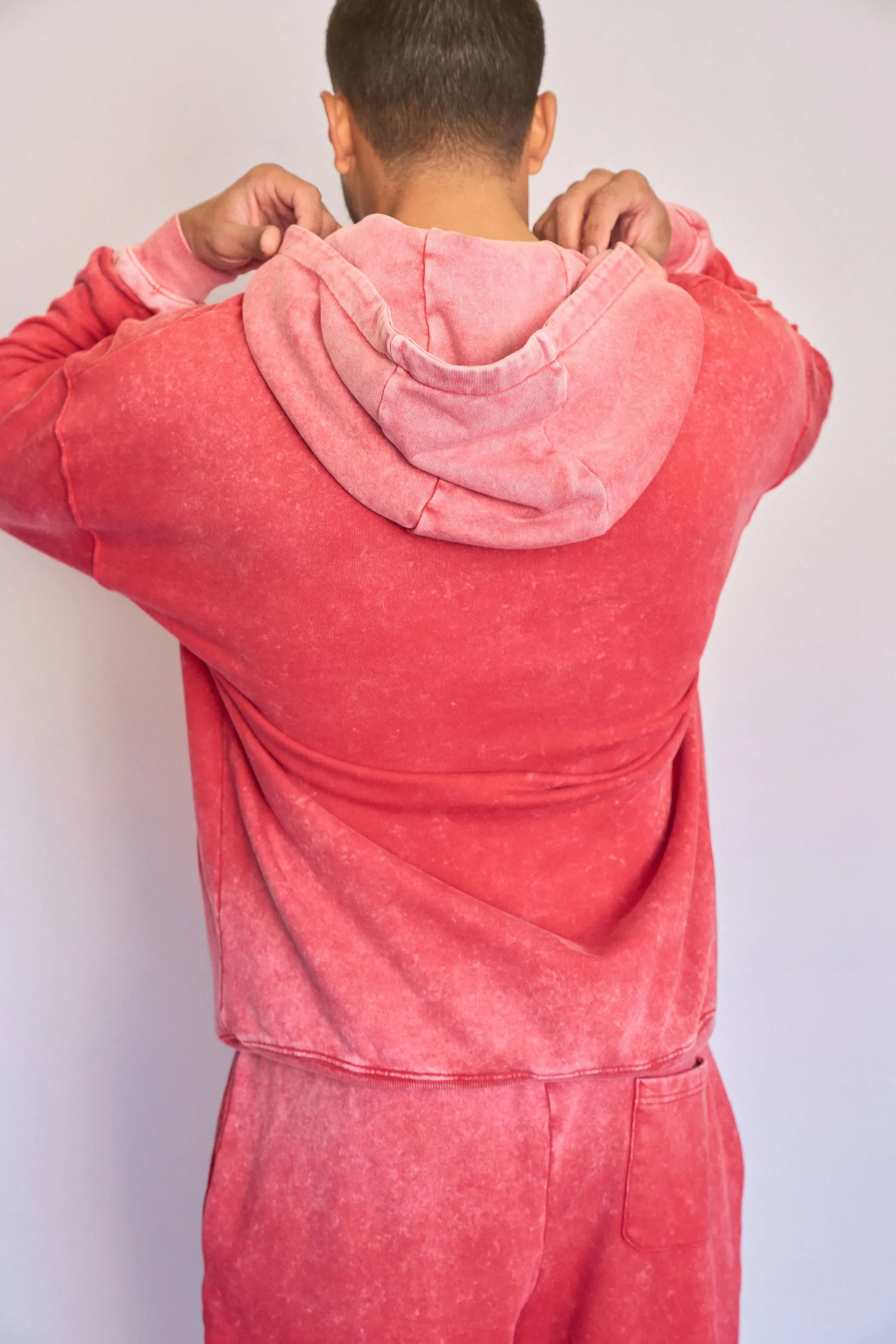 Vitality Homebody Men's Hoodie - Hot Pepper Washed sold by Balance Athletica product image thumbnail 2