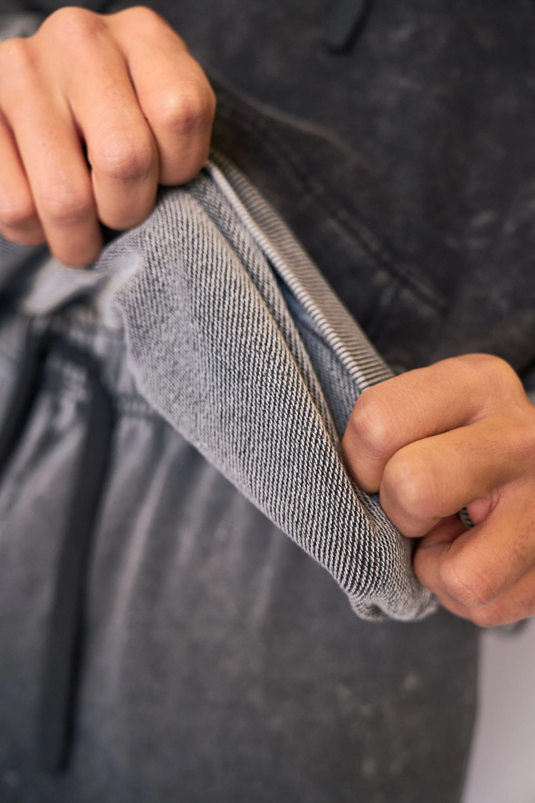 Vitality Homebody Men's Hoodie - Midnight Washed sold by Balance Athletica product image thumbnail 3