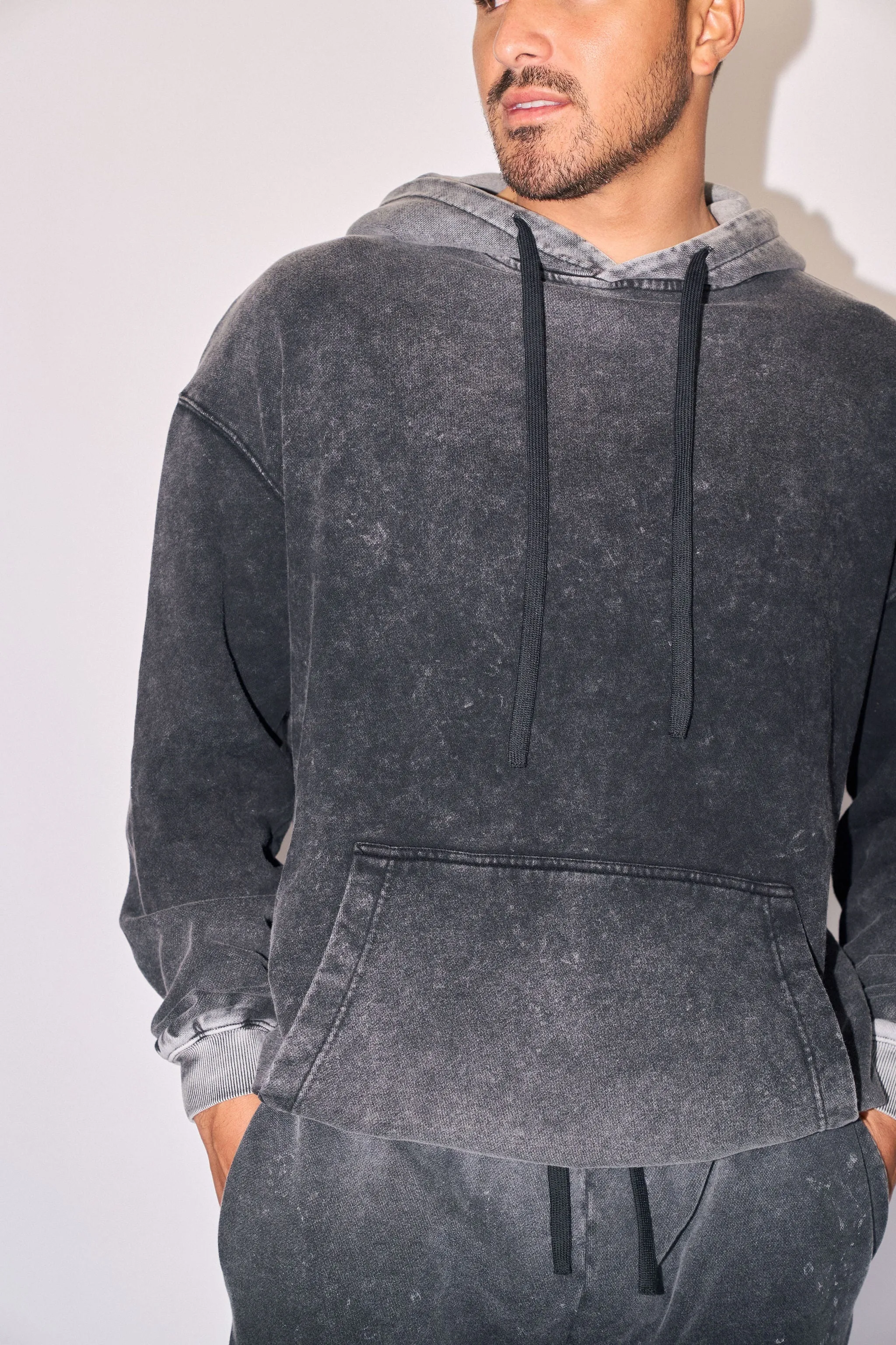 Vitality Homebody Men's Hoodie - Midnight Washed sold by Balance Athletica