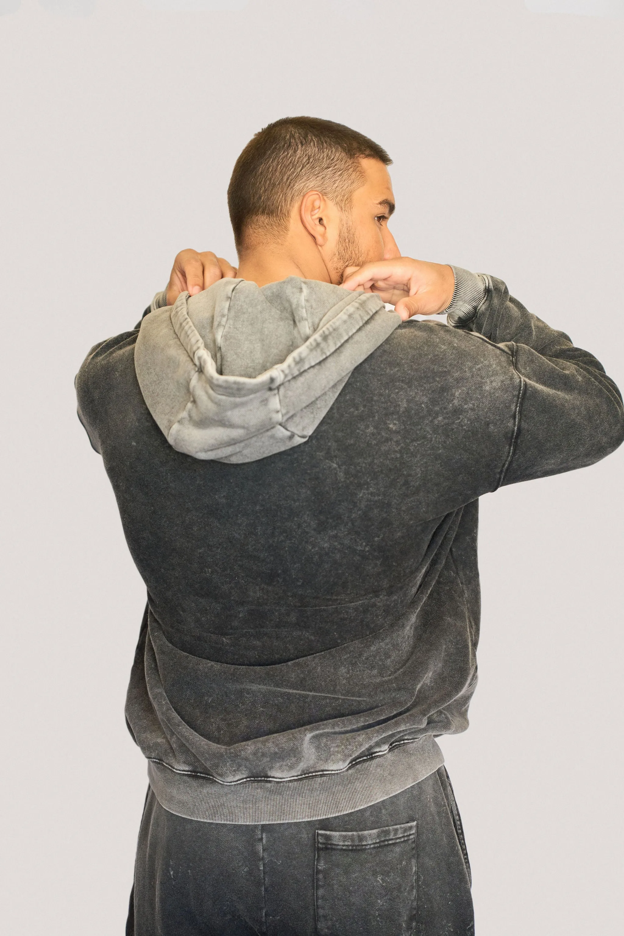 Vitality Homebody Men's Hoodie - Midnight Washed sold by Balance Athletica product image thumbnail 2