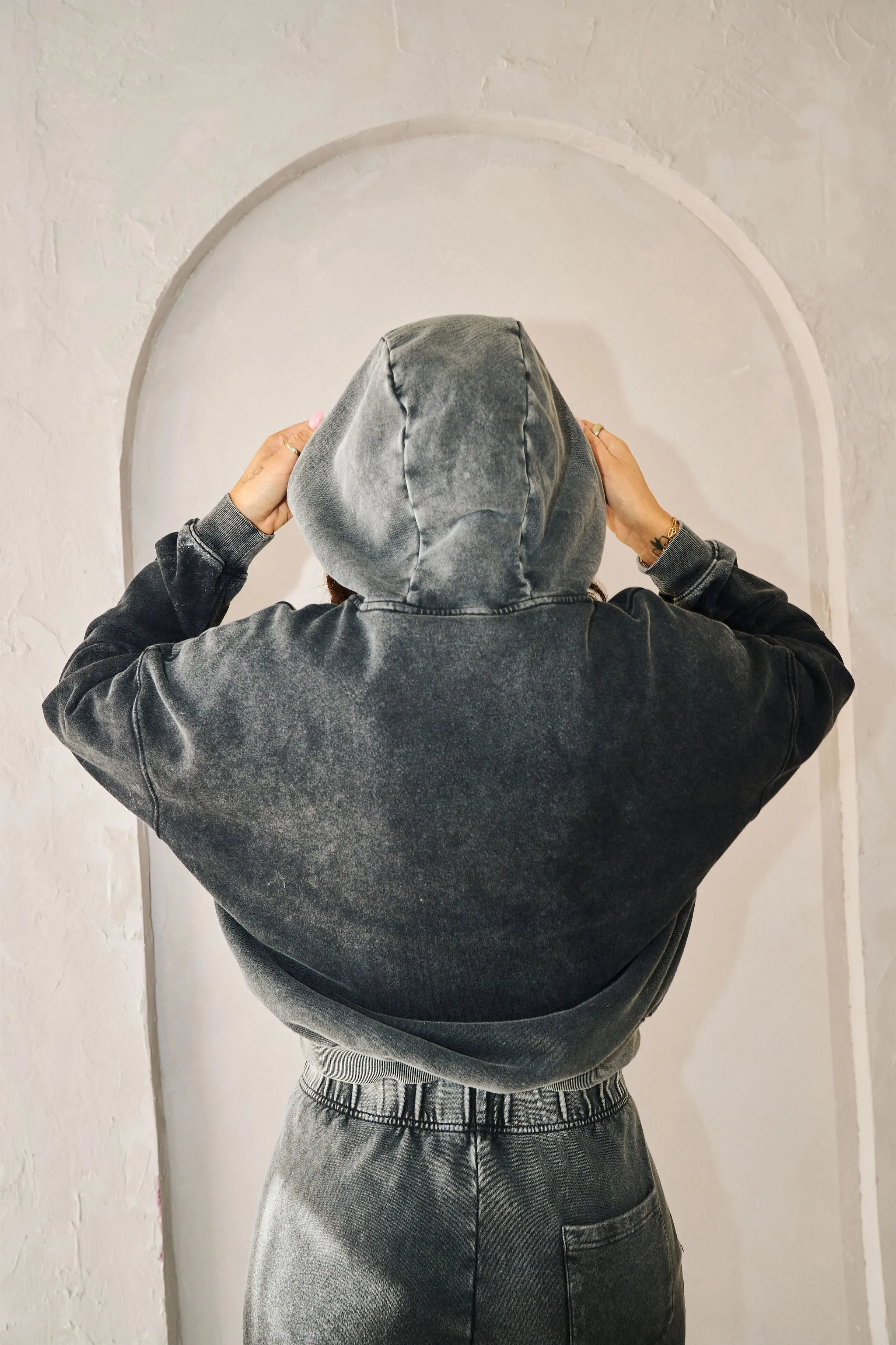 Vitality Homebody Women's Hoodie - Midnight Washed sold by Balance Athletica product image thumbnail 2