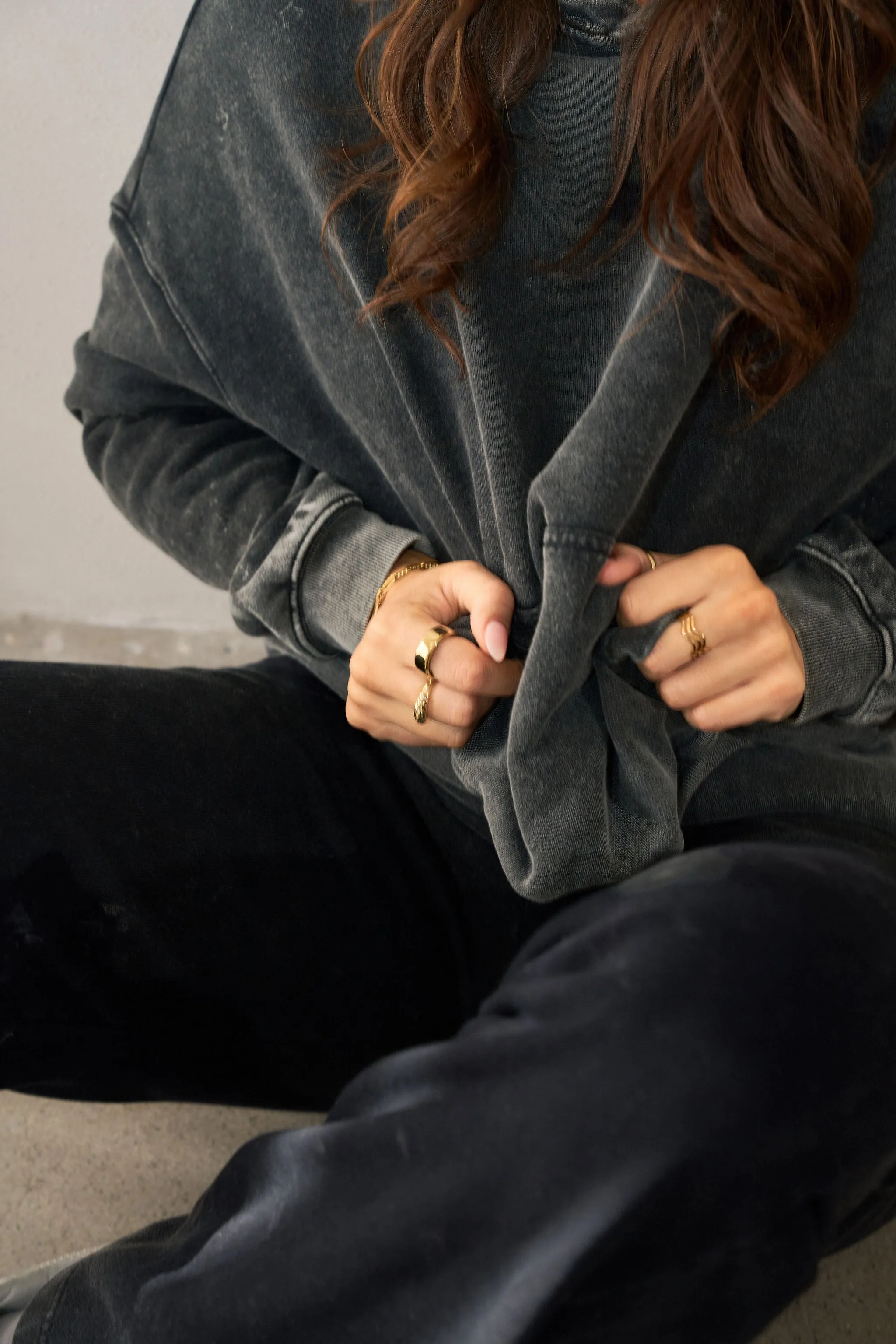 Vitality Homebody Women's Hoodie - Midnight Washed sold by Balance Athletica product image thumbnail 4