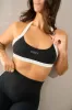 Cloud II™ Mini Halter Bra - Midnight Contrast sold by Balance Athletica