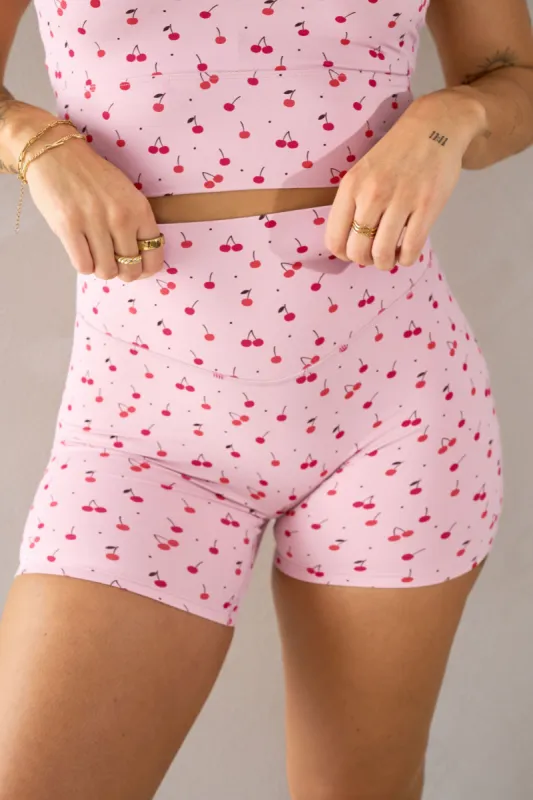 Cloud II™ Volley Short - Cherry Print sold by Balance Athletica