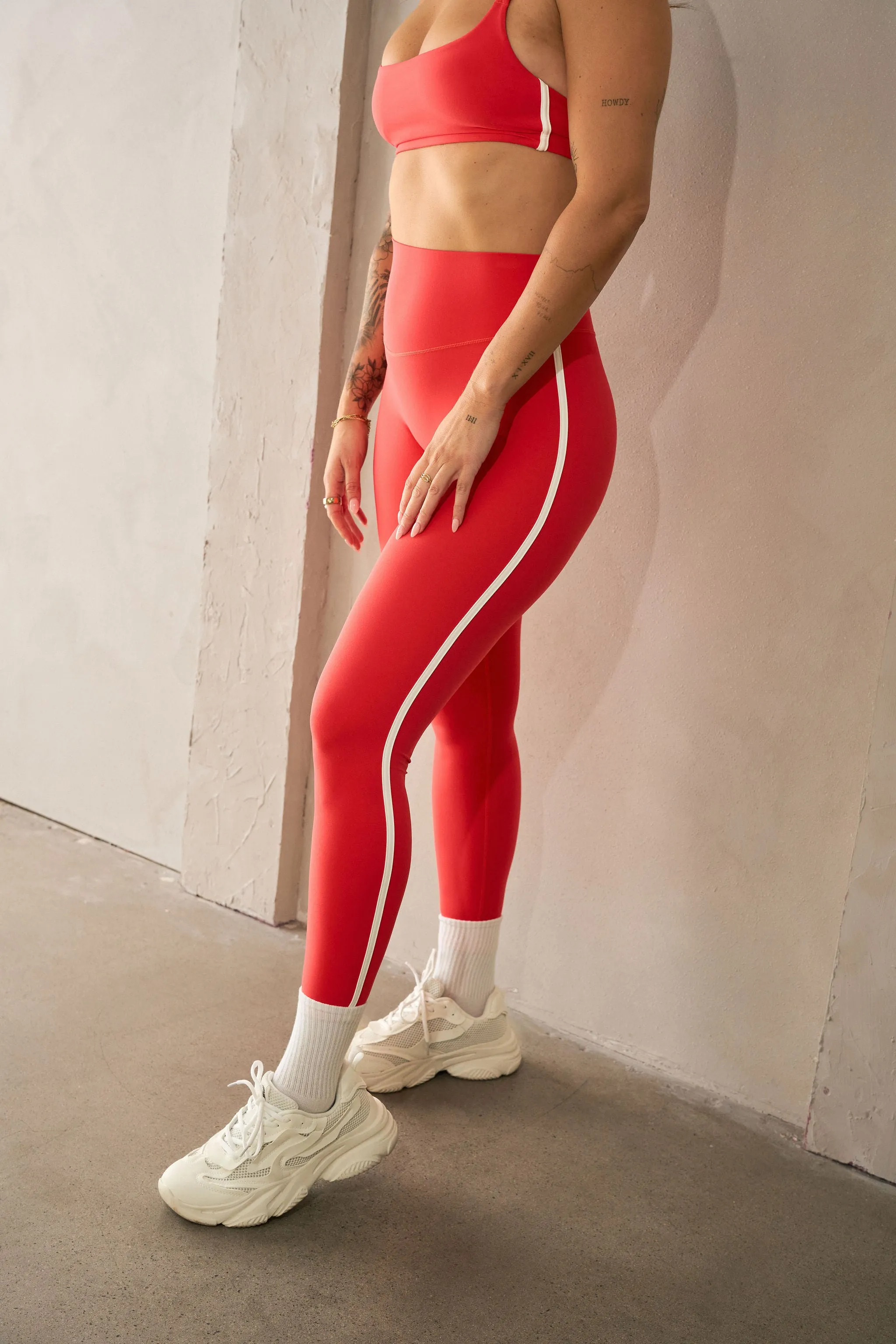 Cloud II™ Pant - Hot Pepper Contrast sold by Balance Athletica product image thumbnail 3